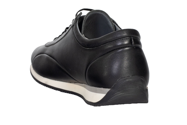 J2030 Noir Modèles de chaussures de sport et de confort pour hommes, Collection de chaussures de sport et de confort pour hommes en cuir