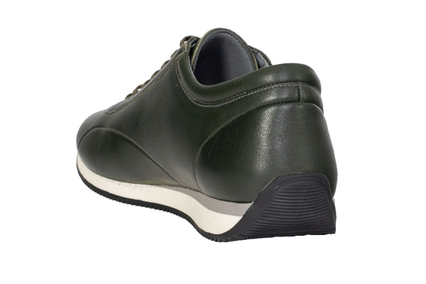 J2030 Khaki Modèles de chaussures de sport et de confort pour hommes, Collection de chaussures de sport et de confort pour hommes en cuir