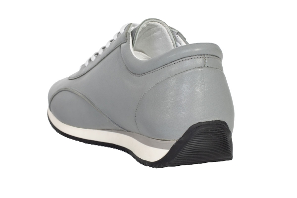 J2030 Grey Modèles de chaussures de sport et de confort pour hommes, Collection de chaussures de sport et de confort pour hommes en cuir