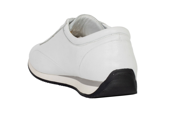 J2030 Blanc Modèles de chaussures de sport et de confort pour hommes, Collection de chaussures de sport et de confort pour hommes en cuir