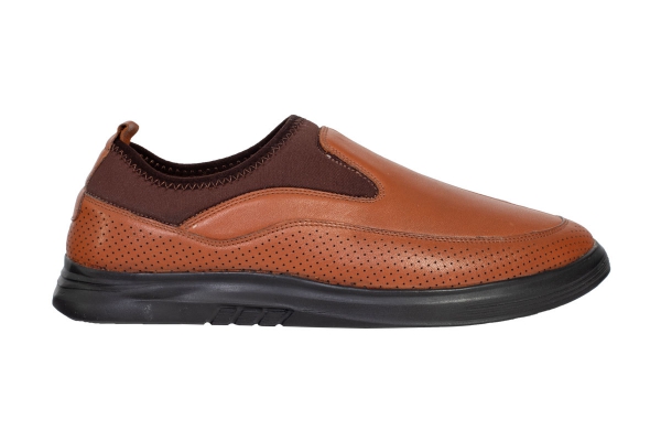 J2060 Tan Modèles de chaussures de sport et de confort pour hommes, Collection de chaussures de sport et de confort pour hommes en cuir