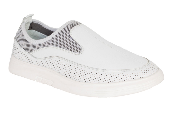 J2060 White Laser Men's Sports and Comfort Shoes Models, Leather Men's Sports and Comfort Shoes Collection