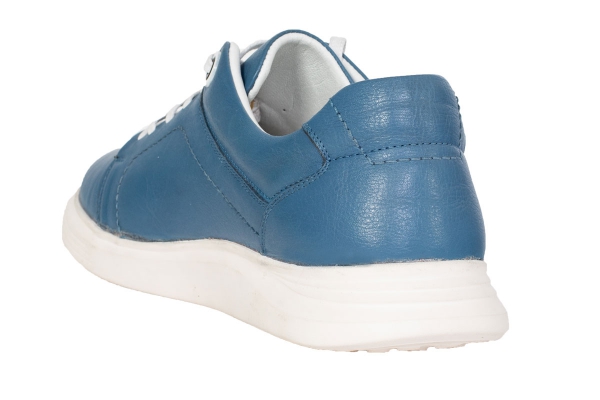 J2065 Bleu Modèles de chaussures de sport et de confort pour hommes, Collection de chaussures de sport et de confort pour hommes en cuir