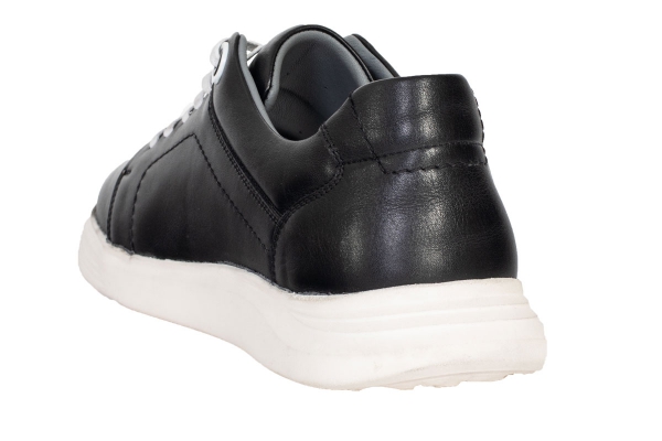 J2065 Noir Modèles de chaussures de sport et de confort pour hommes, Collection de chaussures de sport et de confort pour hommes en cuir