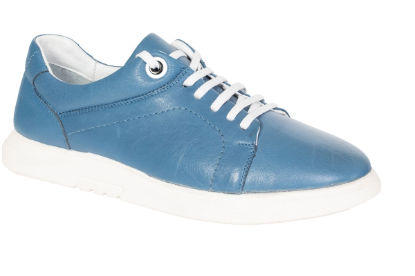 J2065 Bleu Modèles de chaussures de sport et de confort pour hommes, Collection de chaussures de sport et de confort pour hommes en cuir