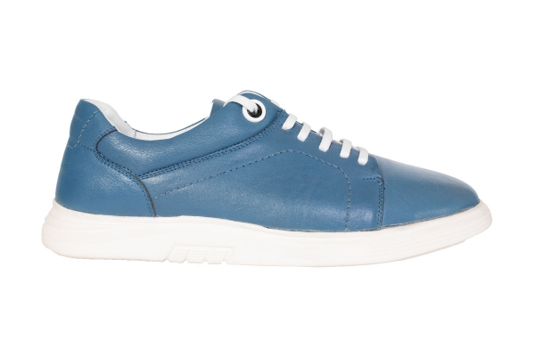 J2065 Bleu Modèles de chaussures de sport et de confort pour hommes, Collection de chaussures de sport et de confort pour hommes en cuir