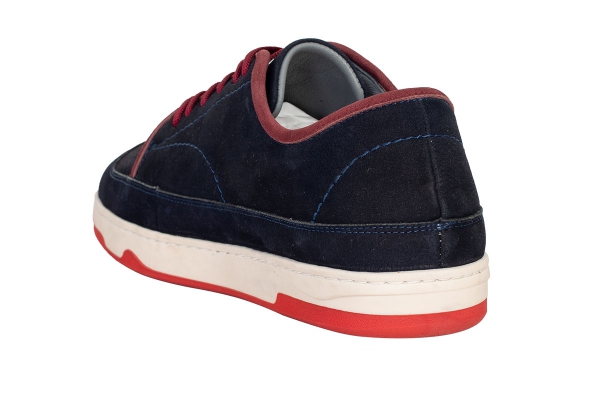 J2075 Nubuck Navy Blue Men's Sports and Comfort Shoes Models, Leather Men's Sports and Comfort Shoes Collection