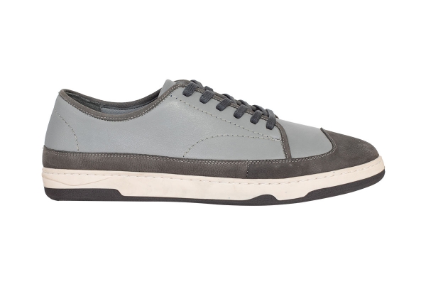 J2075 Grey - Nubuck Grey Мужские модели спортивной и комфортной обуви, Кожаная мужская спортивная и комфортная обувь Коллекция