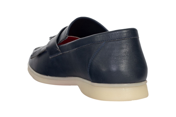 J330 Navy Blue Men's Sports and Comfort Shoes Models, Leather Men's Sports and Comfort Shoes Collection