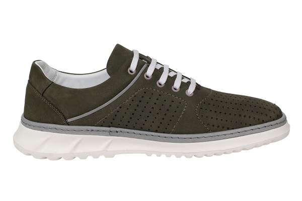 J2255 Nubuck Khaki Sport Shoes - Jacobson  - Обуви, Сандали, Шлепанцы