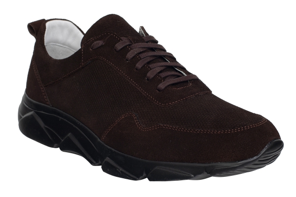 J455 Brown Suede Sport Shoes - أحذية جاكوبسون - حذاء, صندل, شبشب