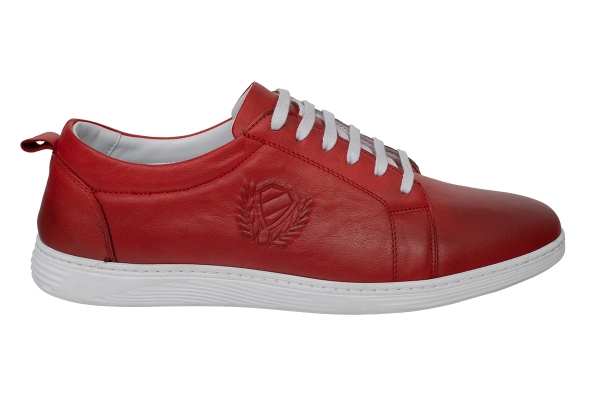 J555 Red Sport Shoes - أحذية جاكوبسون - حذاء, صندل, شبشب