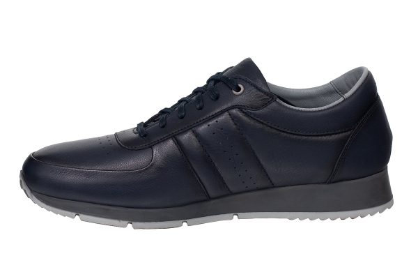 JS08 Navy Blue - Grey Sport Shoes - أحذية جاكوبسون - حذاء, صندل, شبشب