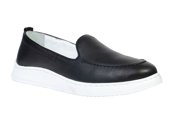 JWC2011 أسود Women Comfort Shoes Models, Genuine Leather Women Comfort Shoes Collection 2