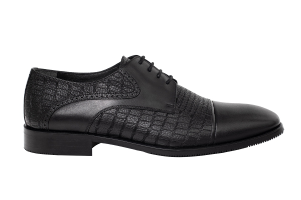 J0201 Black Antic - Black Gutti أحذيه كلاسيكيه - أحذية جاكوبسون - حذاء, صندل, شبشب