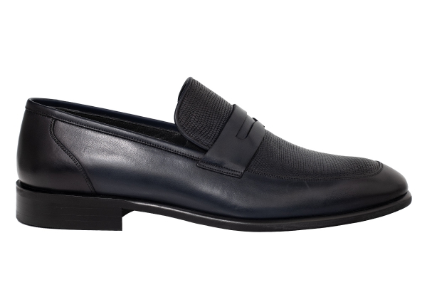 J0217 ازرق غامق  لزر أحذيه كلاسيكيه - أحذية جاكوبسون - حذاء, صندل, شبشب