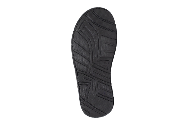 J2095 Black Man Sandals Slippers Models, Genuine Leather Man Sandals Slippers Collection