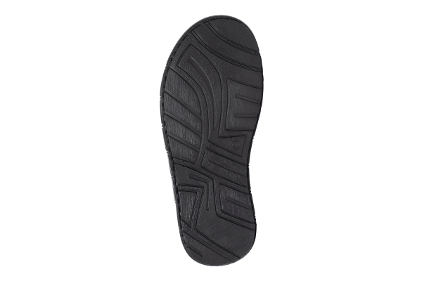 J2096 Siyah Erkek Sandalet ve Terlik Modelleri, Deri Erkek Sandalet ve Terlik Koleksiyonu