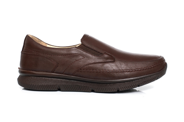 J650 Brown Man Shoe Models, Genuine Leather Man Shoes Collection