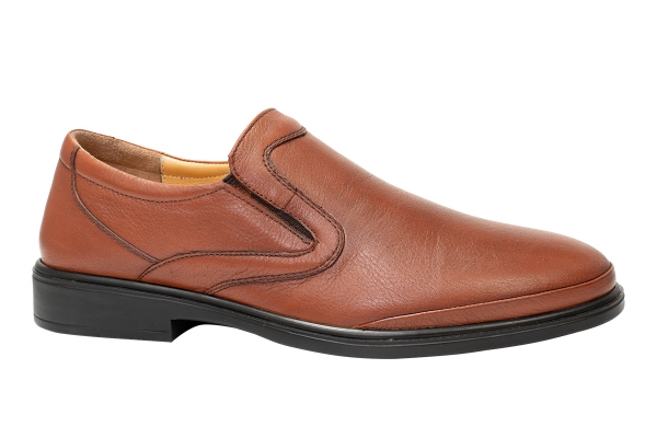 J1038 حنطي Men Comfort Shoes Autumn, Genuine Leather Man Comfort Shoes