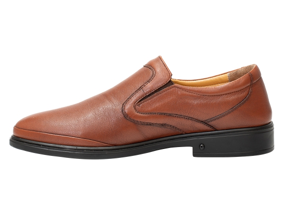 J1038 حنطي Men Comfort Shoes Autumn, Genuine Leather Man Comfort Shoes