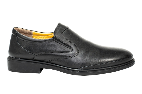 J1038 أسود Men Comfort Shoes Autumn, Genuine Leather Man Comfort Shoes