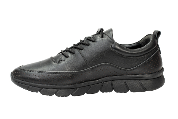 J2022 اسود لزر Men Comfort Shoes Autumn, Genuine Leather Man Comfort Shoes