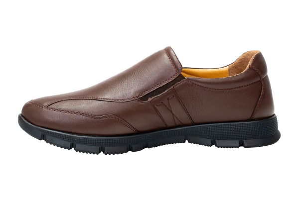 J565 بني Men Comfort Shoes Autumn, Genuine Leather Man Comfort Shoes