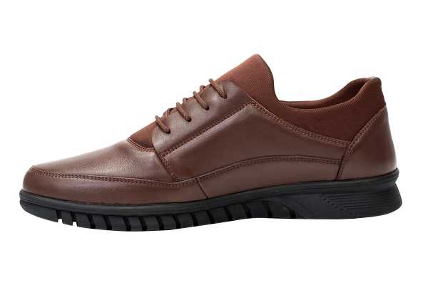 J656 بني Men Comfort Shoes Autumn, Genuine Leather Man Comfort Shoes